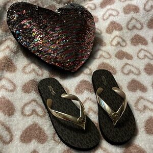 Michael Kors flip flops